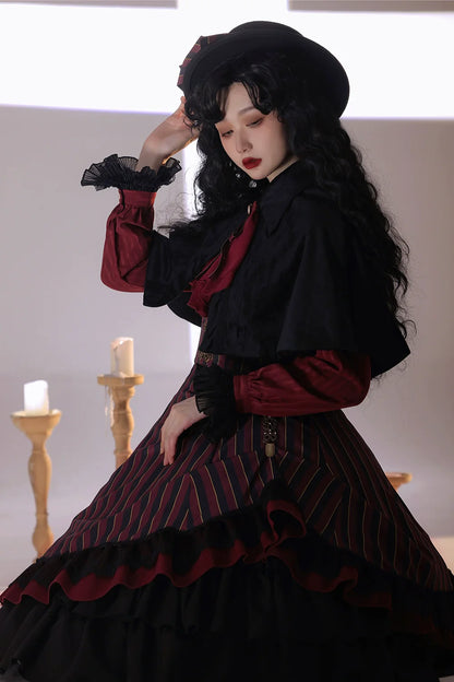 Miss Point - Custom-Made Lolita Elegant Stand Collar Lolita Shirt