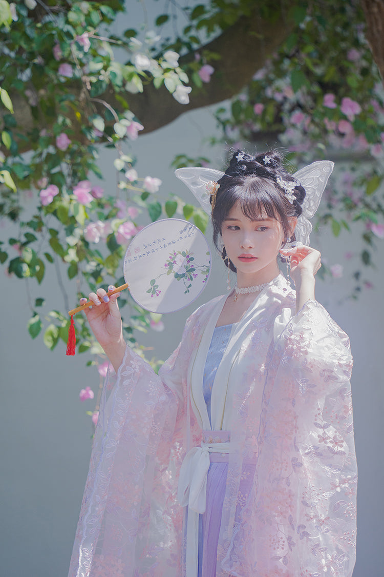 Fairy Tales - Embroidered Gothic Bridal Hairclip Hanfu Lolita Headwear