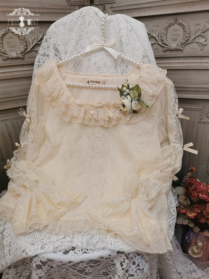 Miss Point - The Sally Gardens - Lotus Root Sleeve Lolita Blouse