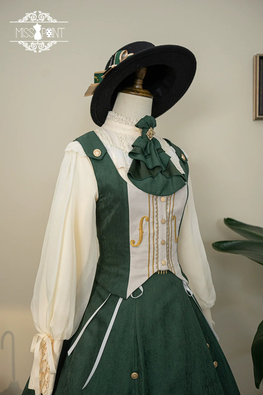 Miss Point - Golden Movement - Elegant Lolita Waistcost Short Vest Customized