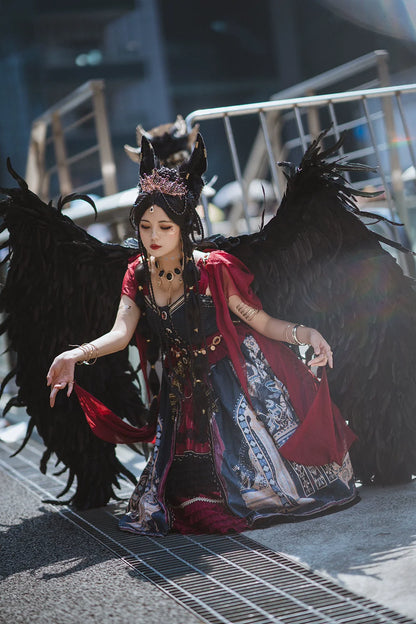 Miss Point - Dusk Best - Egyptian Lolita Dress Set Gorgeous JSK