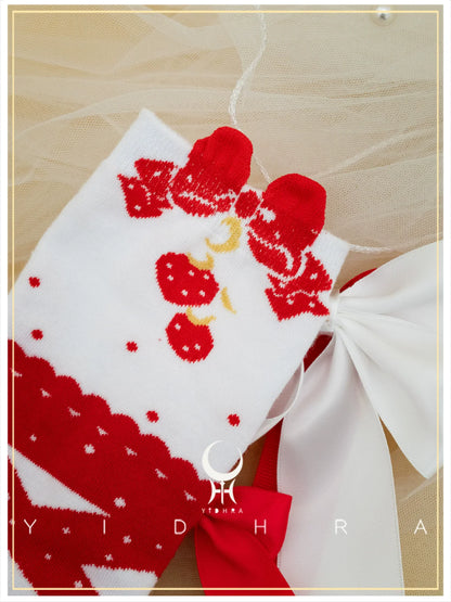 Yidhra - Christmas Lolita Socks Sweet Ankle Socks