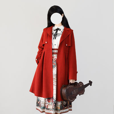 Yuansu - To Early Winter - Multicolors Lolita Winter Overcoat