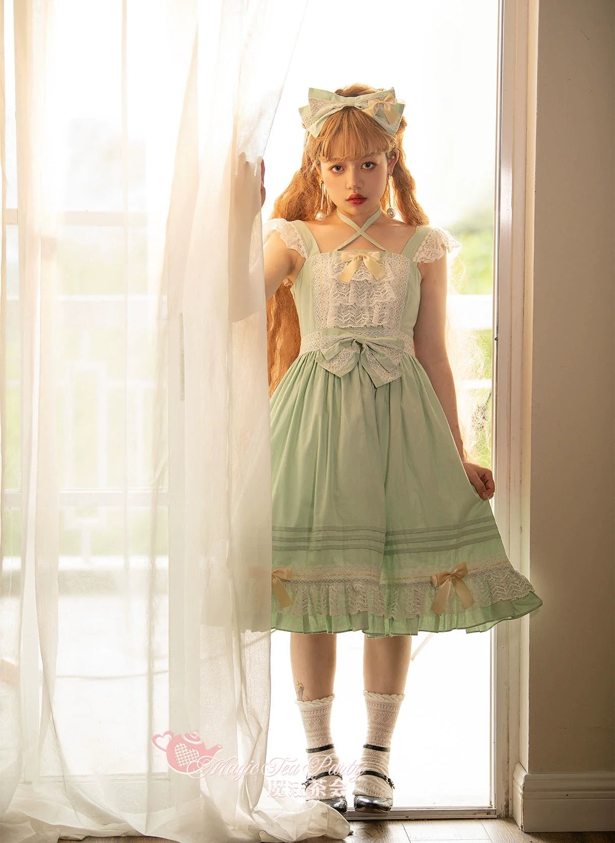 Magic Tea Party - Cute Lolita Jumper Dress Multicolors JSK
