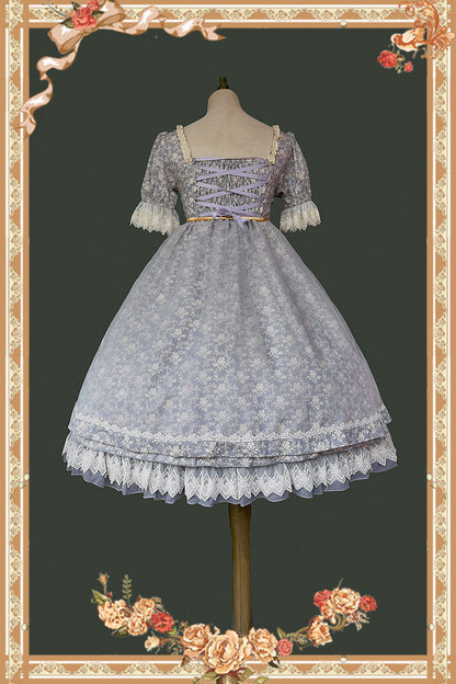 Infanta - Rose Afternoon Tea - Cotton Floral Lolita OP