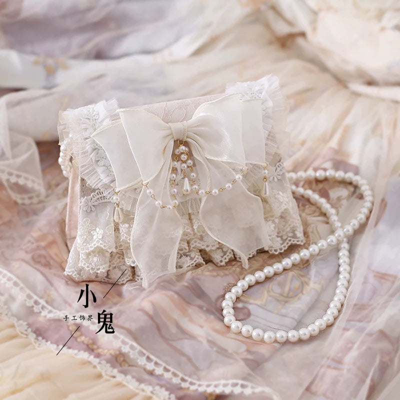 Xiaogui - Elegant Lolita Handbag Ivory Tea Party Lolita Bag