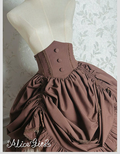 Alice Girl - Duke of Victoria - Classic Lolita SK & Overskirt Set