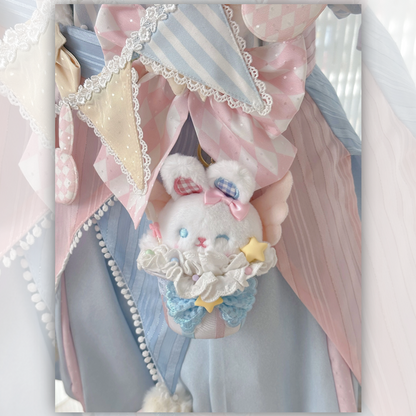 Forest Fluorescent Carps - Ouji Lolita Suit Circus Prince Shorts and OP Dress