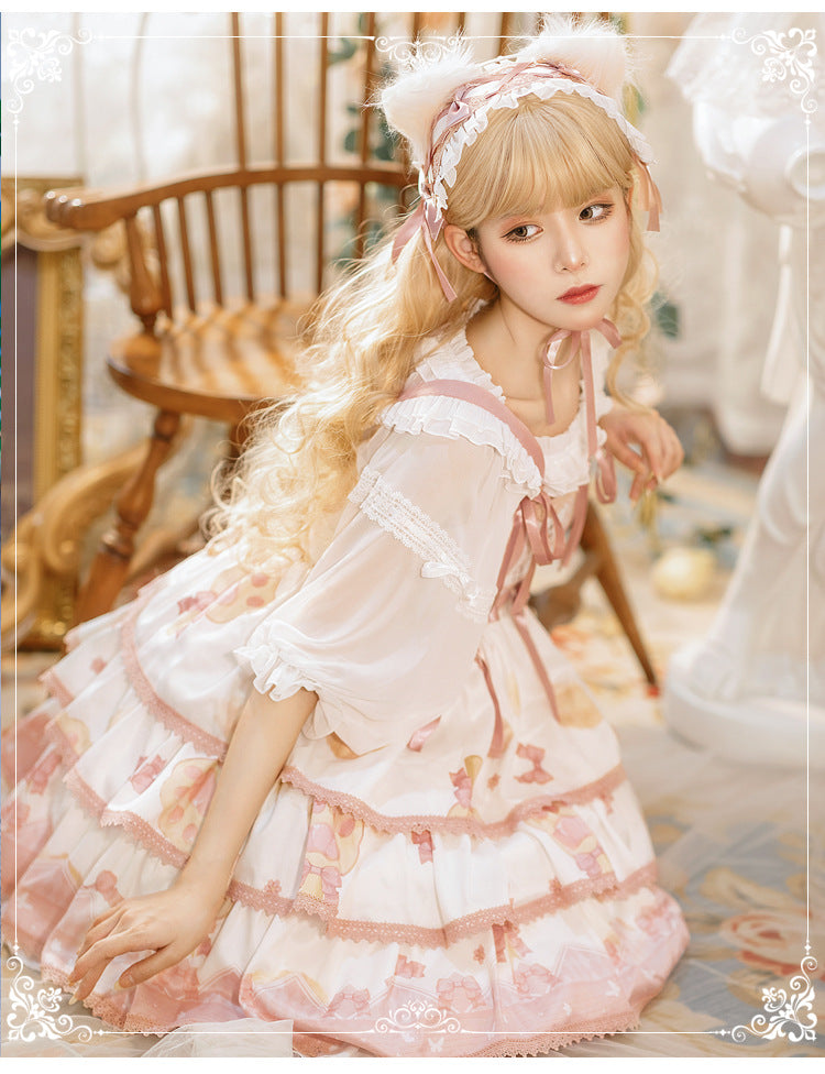 Sweet Rock Candy Cat Lolita JSK