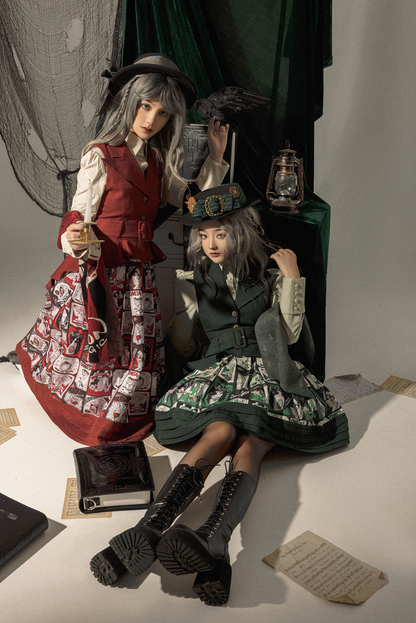 Frogic Studio - Magic Pharmacy - Vintage Lolita Vest Retro High-Waisted Lolita Vest