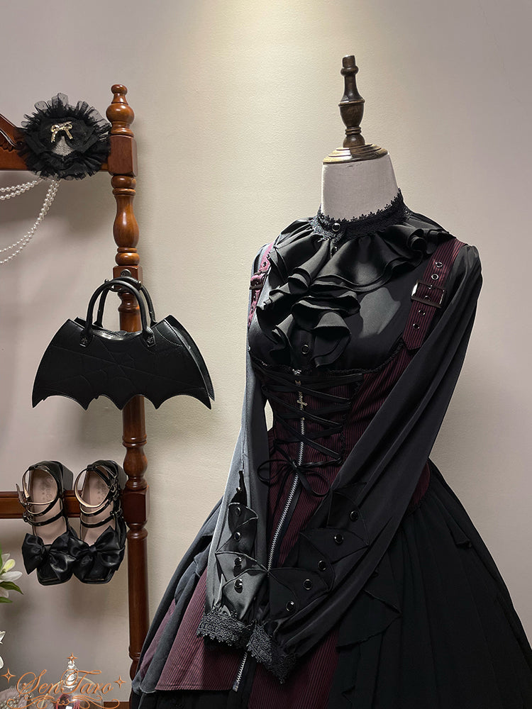 Sentaro - Dark Forest - Elegant Baroque Lolita Blouse