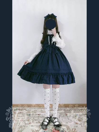 Strawberry Witch - Sweet Lolita JSK Multicolored Lolita Dress