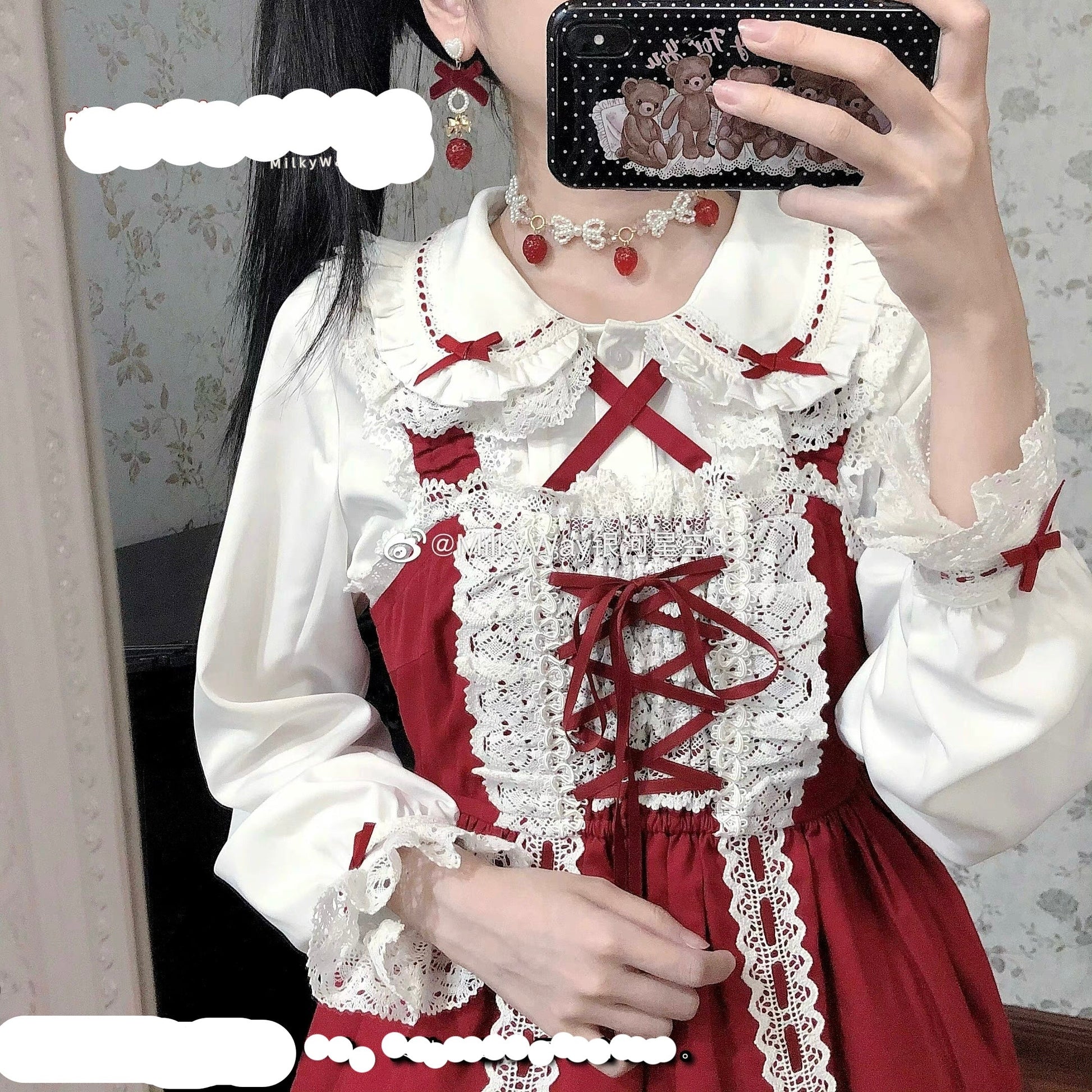 Milky Way - Peter Pan Collar Kawaii Lolita Blouse