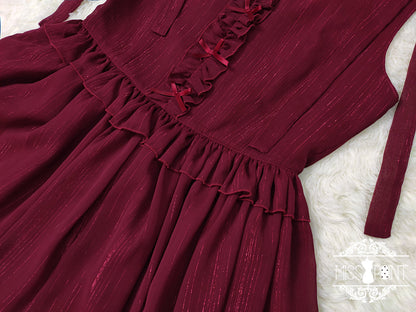 Miss point - Rhine Riverside - French Vintage Chiffon Lolita JSK