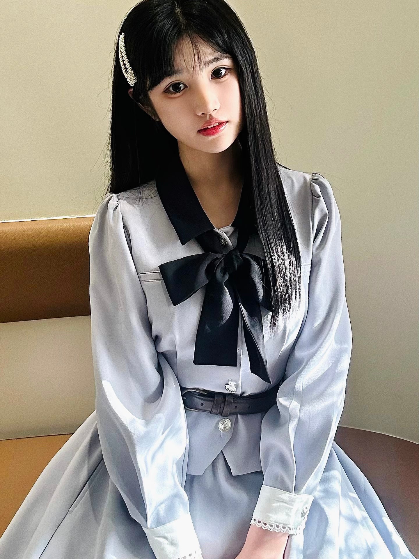 Sweet Wood - Daily Lolita Skirt Set Long sleeve Coat Dress Set