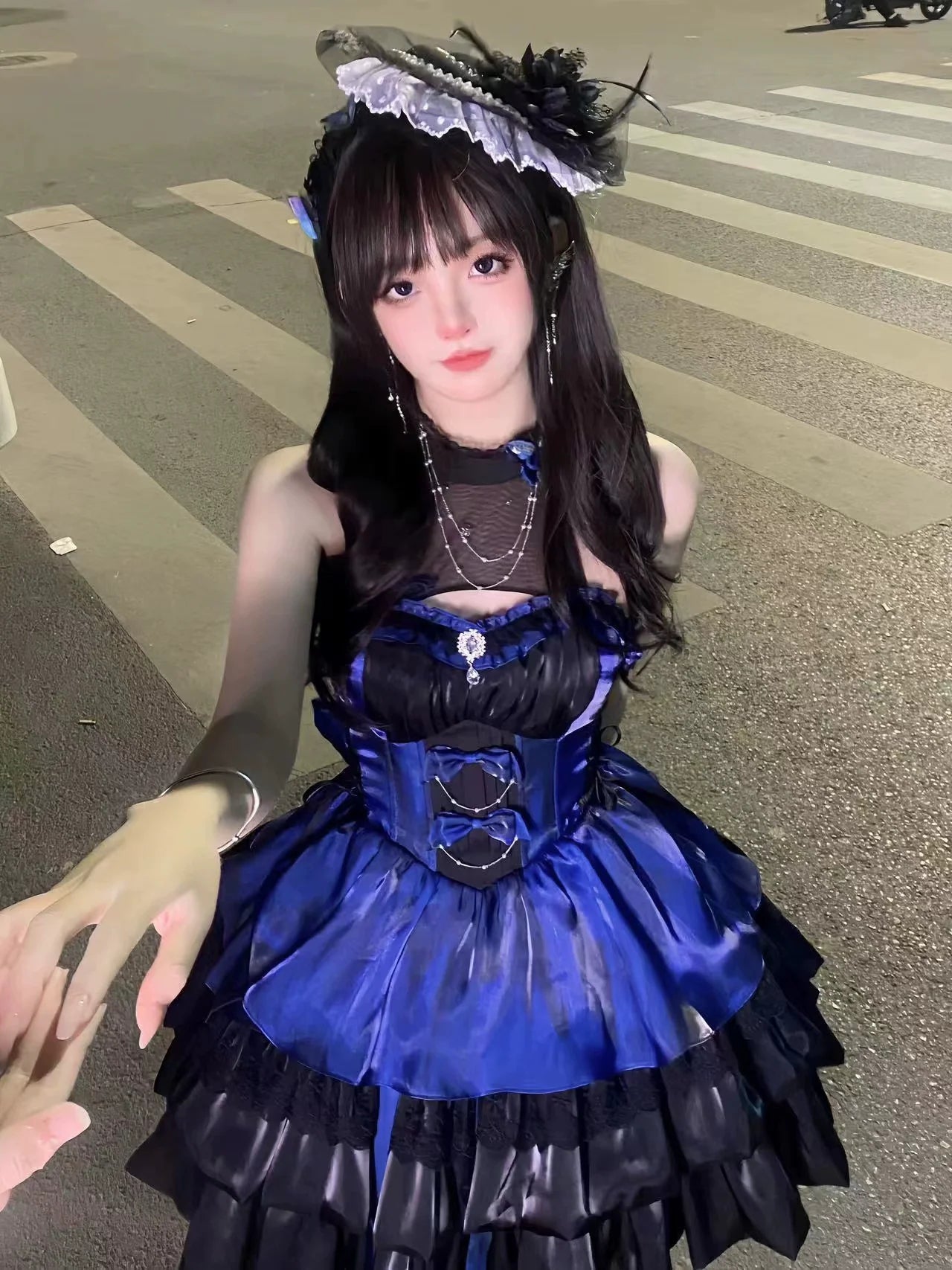 Platycodon House - Love Goddess - Elegant Lolita Dress Halter Puff Princess JSK Dress