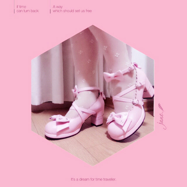Sosic - Sweet Lolita High Heel Handmade Shoes