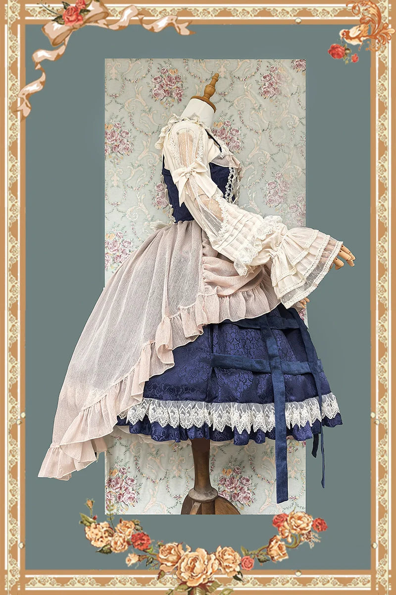 Infanta - Lilith's Cage - Gothic Lolita JSK Dress & Blouse