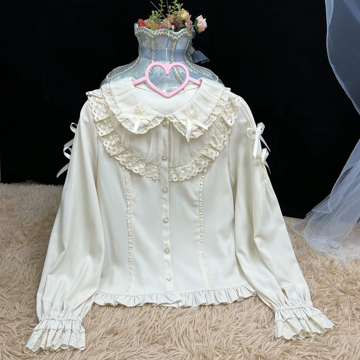 DMFS Lolita - Sweet Lolita Blouse Peter Pan Collar Shirt