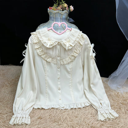 DMFS Lolita - Sweet Lolita Blouse Peter Pan Collar Shirt