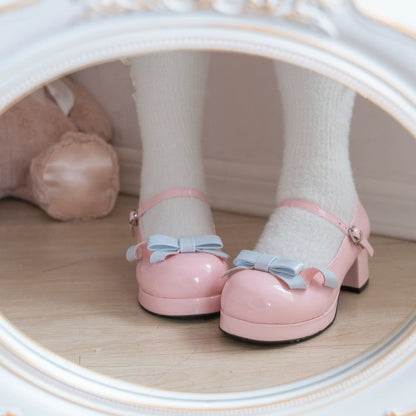Dolly Doll - Lovers' Gift - Round Toe Middle Heel Mary Jane Lolita Shoes