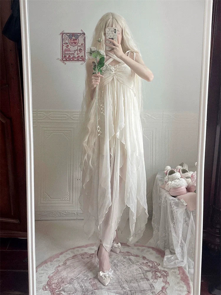 Letters from Unknown Stars - Daily Lolita JSK Dress Summer Elegant Dress