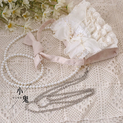 Xiaogui - Elegant Lolita Handbag Ivory Tea Party Lolita Bag