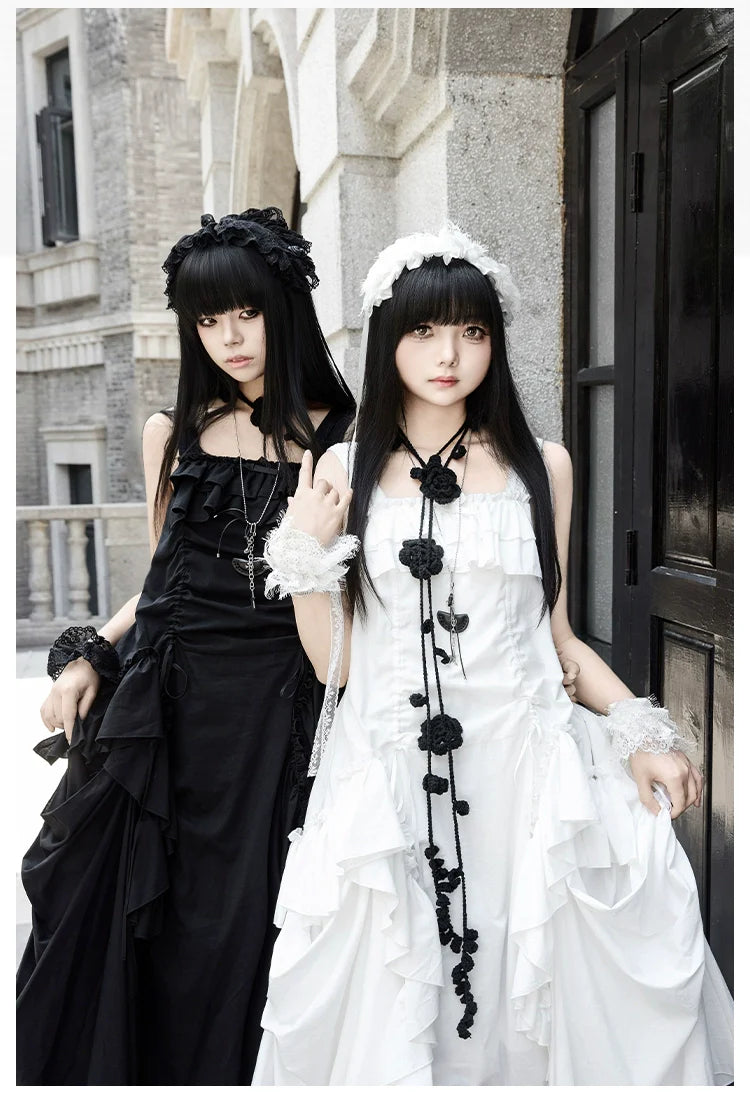With PUJI - Dream - Daily Twins Lolita JSK, Loose Fit, Hidden Pockets
