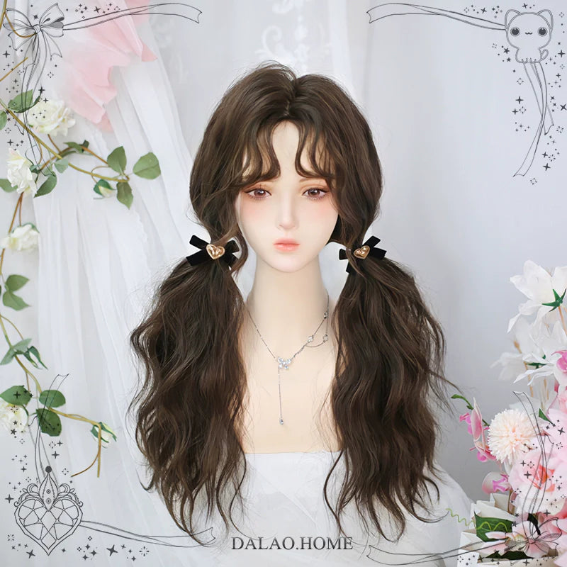 Dalao Home - Fallen - Lolita Curly Wigs Wool Roll Long Hair