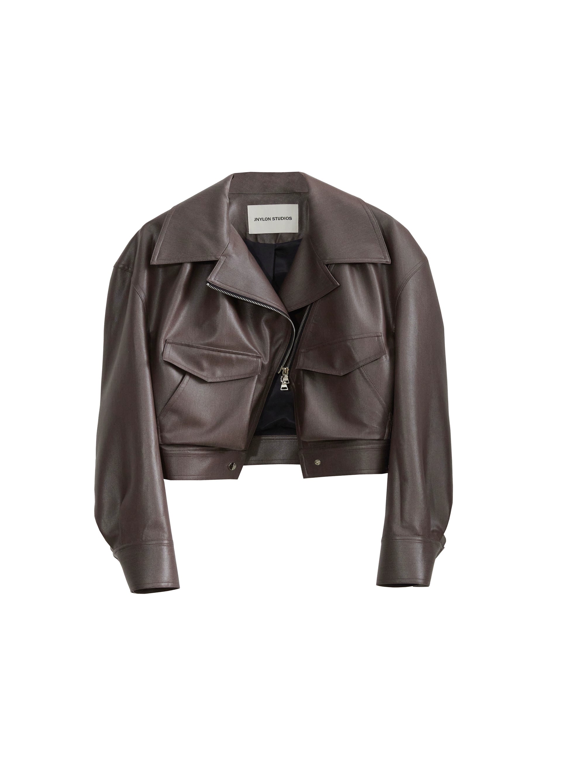 Loose PU Leather Jacket