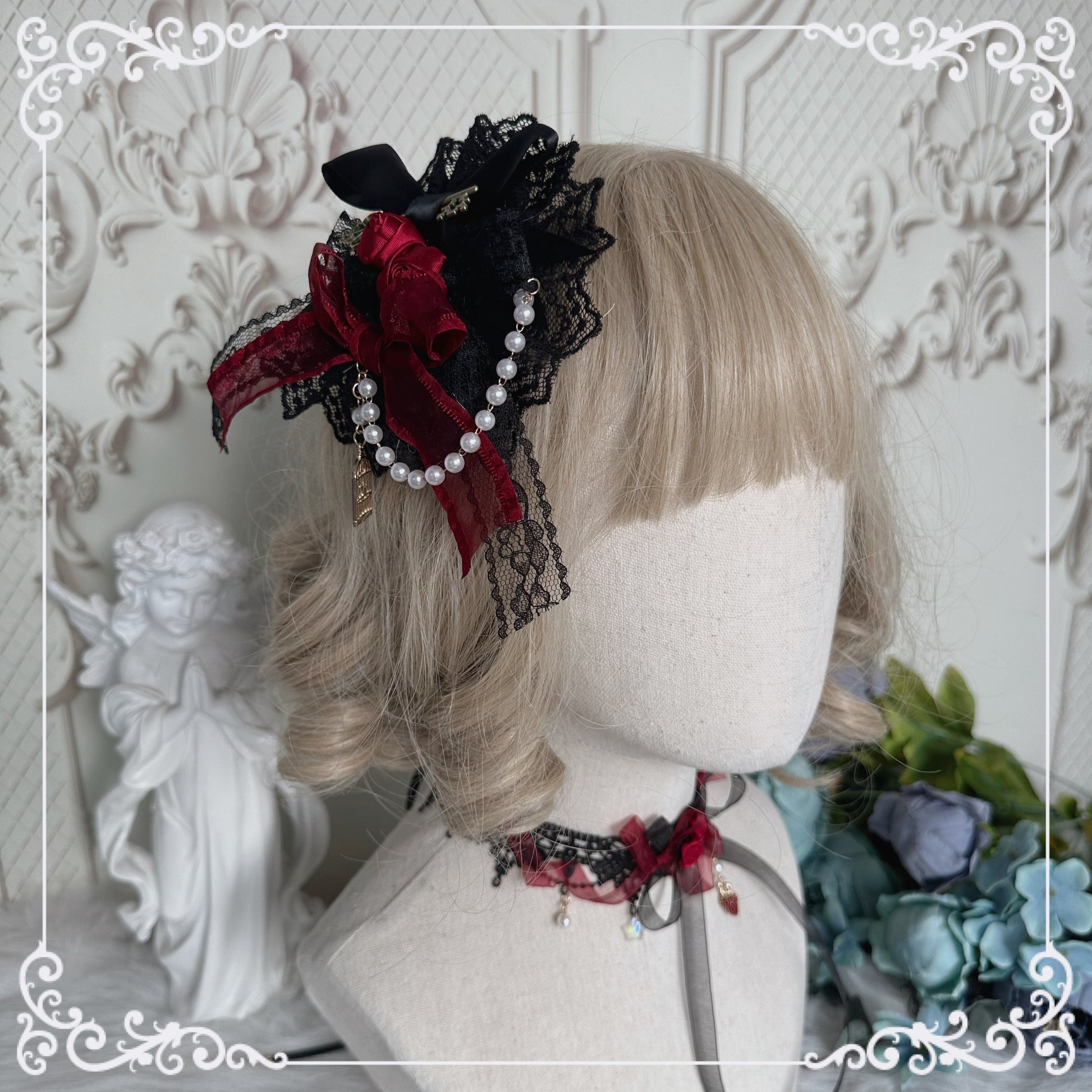 Chestnut Lolita - Gothic Lolita accessory Handmade Hairband