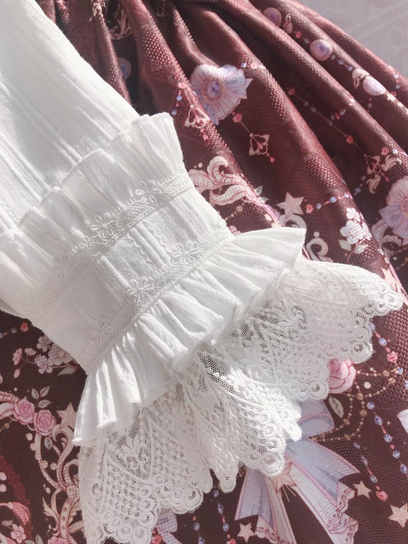 Yilia - Sweet Printing Winter Lolita JSK Dress