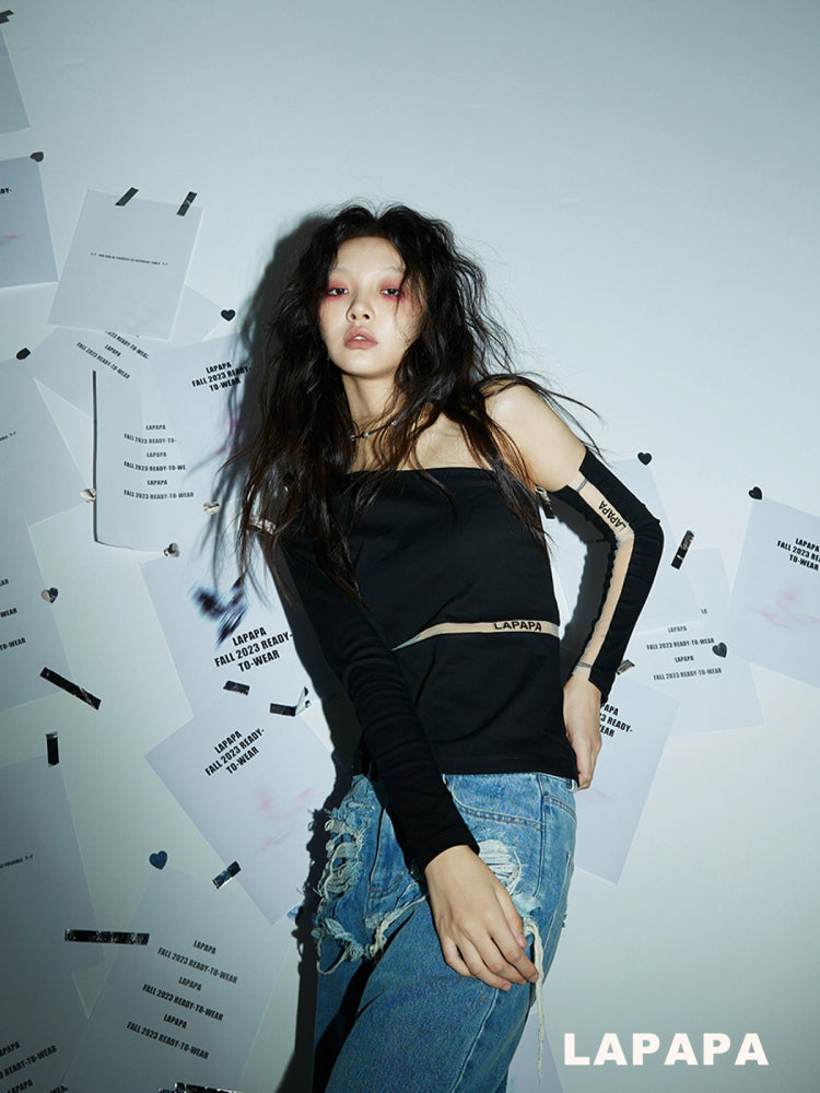 Sexy long sleeve t-shirt【s0000006326】