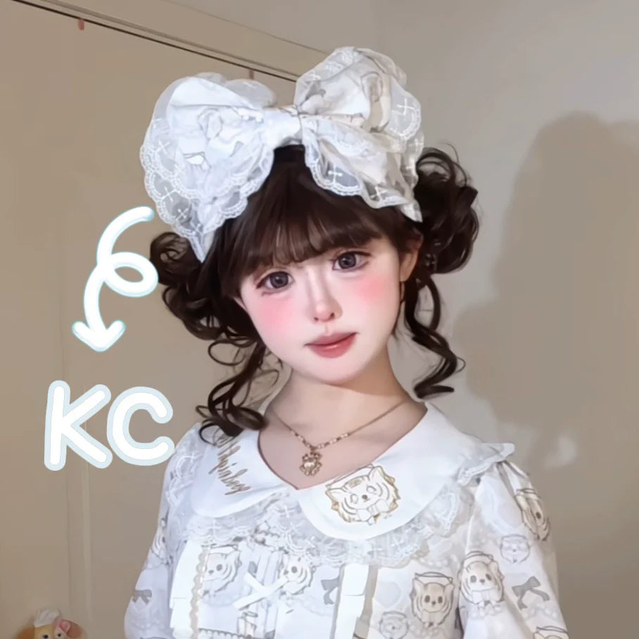 Good NIght Cats - Tiger in Autumn - Kawaii Lolita Printed OP Dress Set