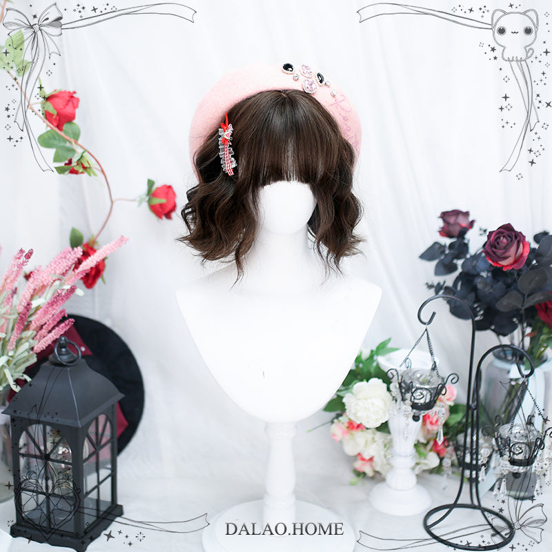 Dalao - Qianqian - Natural Lolita Wig Short Curls Wigs