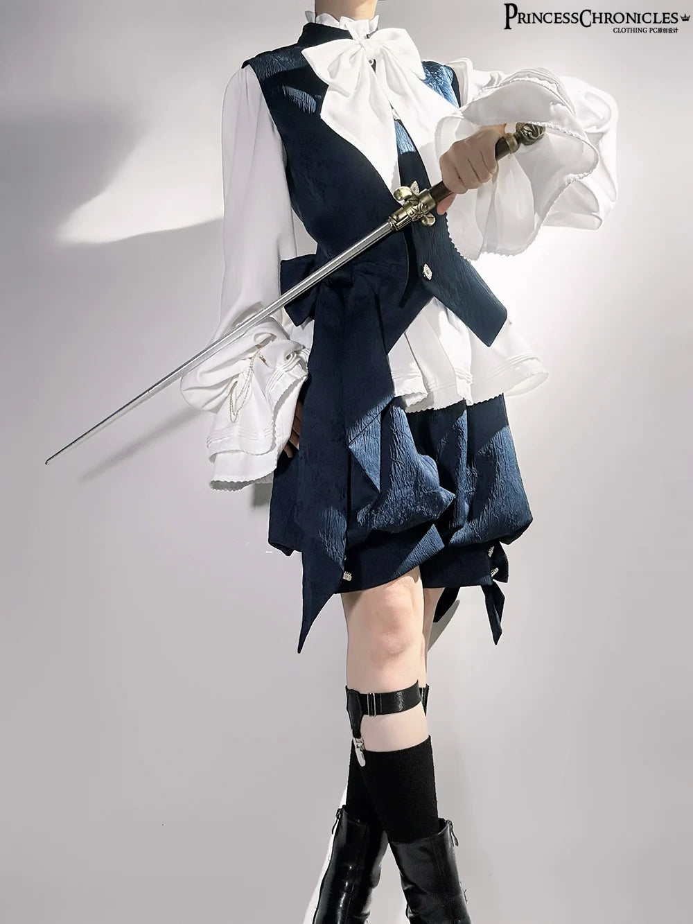 Princess Chronicles - Rabbit - Vintage Lolita Jacket Rabbit Ear Set Lolita Vest