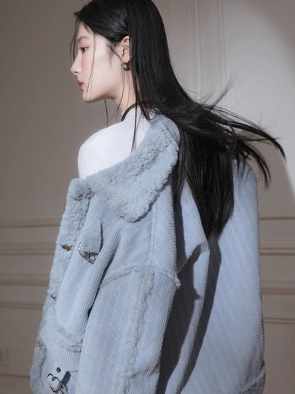 Fur jacket+skirt【s0000005826】