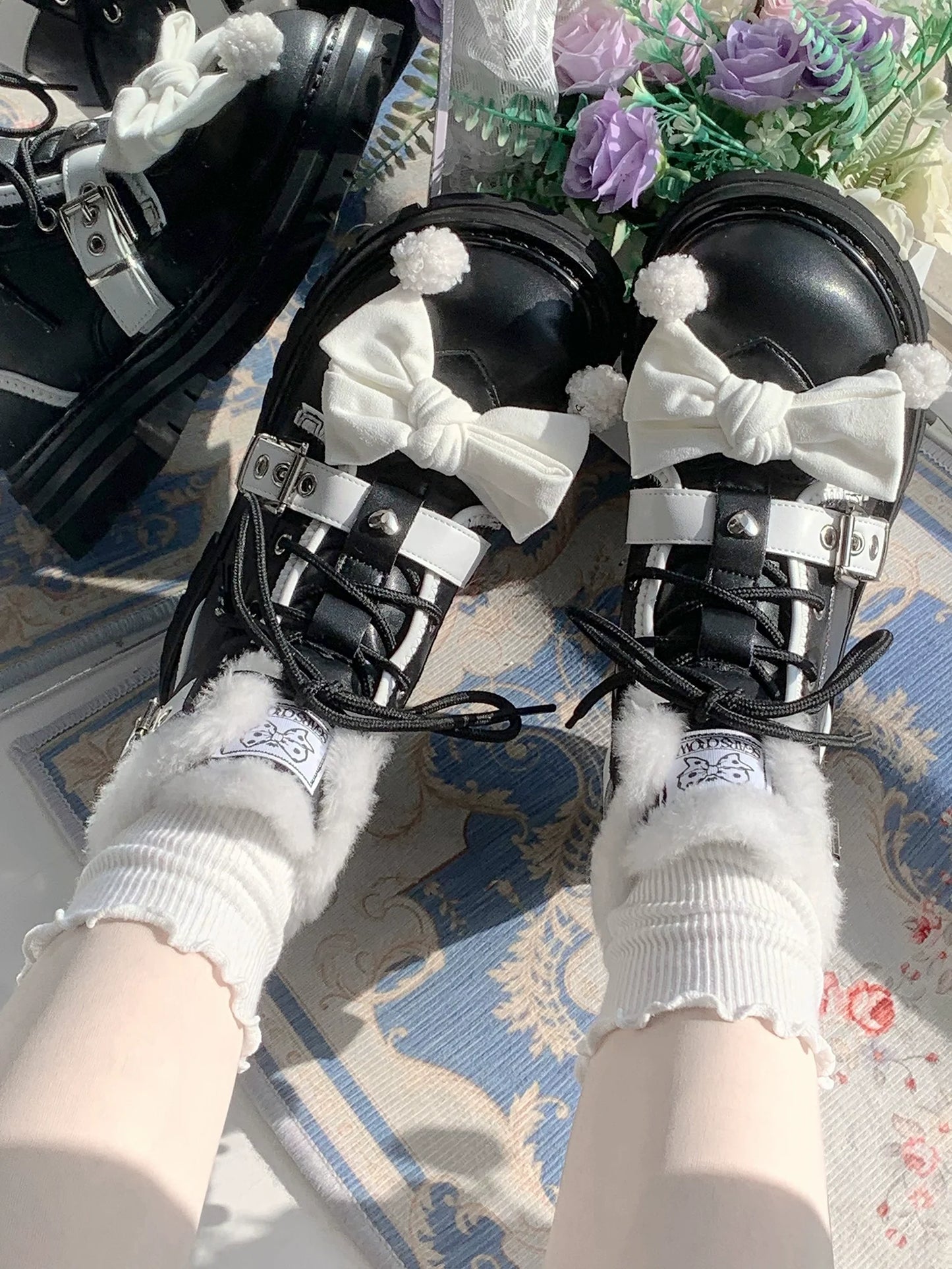 StarsCrwon - Sweet Lolita Shoes Winter Lolita Martin Boots