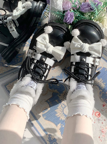 StarsCrwon - Sweet Lolita Shoes Winter Lolita Martin Boots