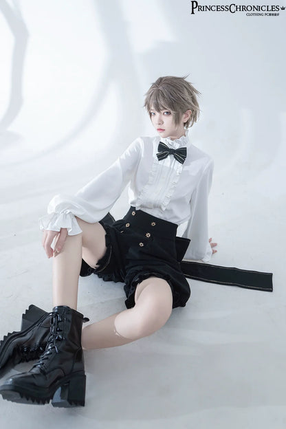 Princess Chronicles - Desperate Bunny - Ouji Lolita Vest Shorts Set