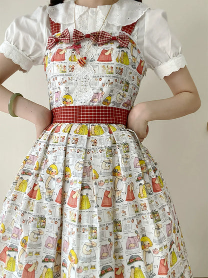 Miss Cube - Dress Up Dolls - Summer Kawaii Lolita JSK Dress Customized Size