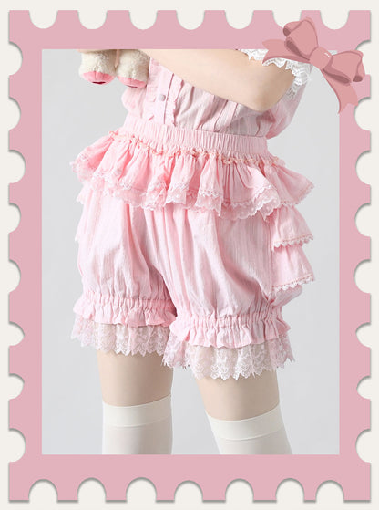 MIST - Lolita Innerwear Bloomers Multicolors Anti Exposure