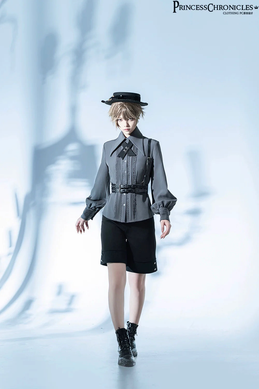 Princess Chronicles - Black Dragon - Gothic Lolita Shirt Retro Elegant Blouse Multicolors