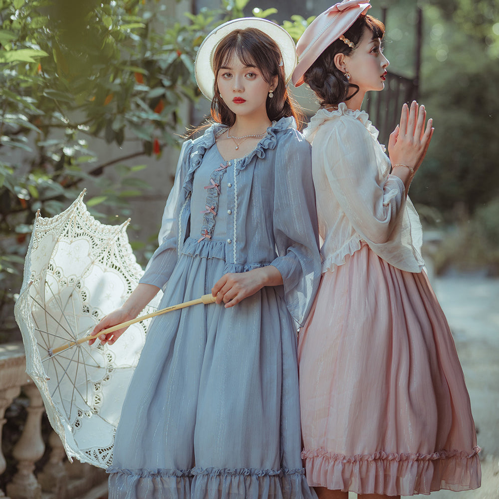 Miss point - Rhine Riverside - Summer Bow Lolita Top Hat