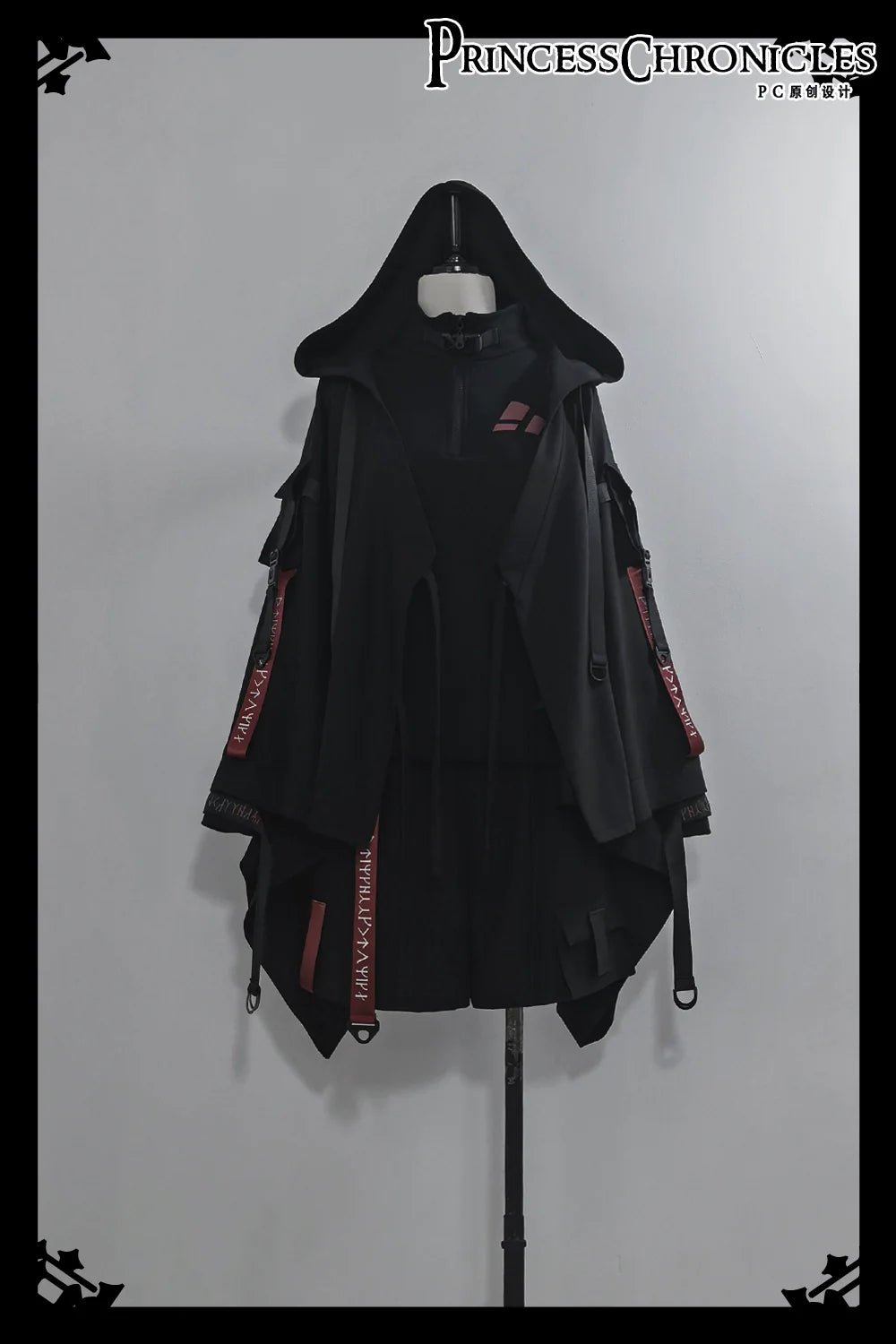 Princess Chronicles - Nameless Blade - Waste Soil Ouji Lolita Black Shorts and Leggings