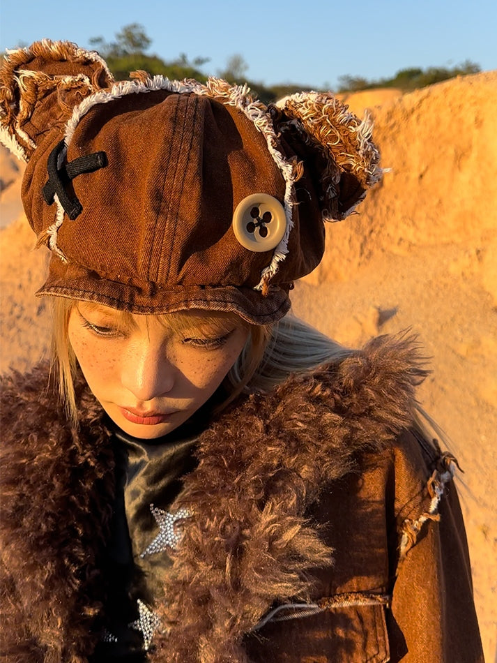 Bear Doll Casquette Hat