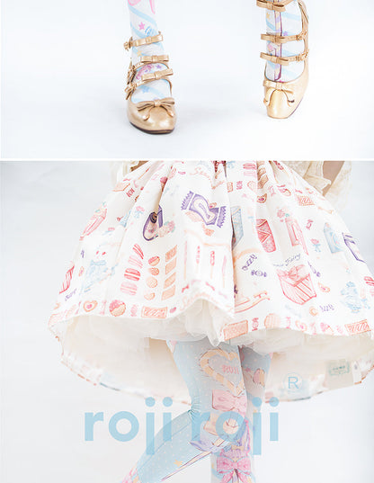Roji roji - Holy Mace Fairy Kei Lolita Stockings