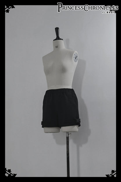 Princess Chronicles - Nameless Blade - Ouji Lolita Black Loose Inner Shorts