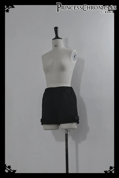 Princess Chronicles - Nameless Blade - Ouji Lolita Black Loose Inner Shorts