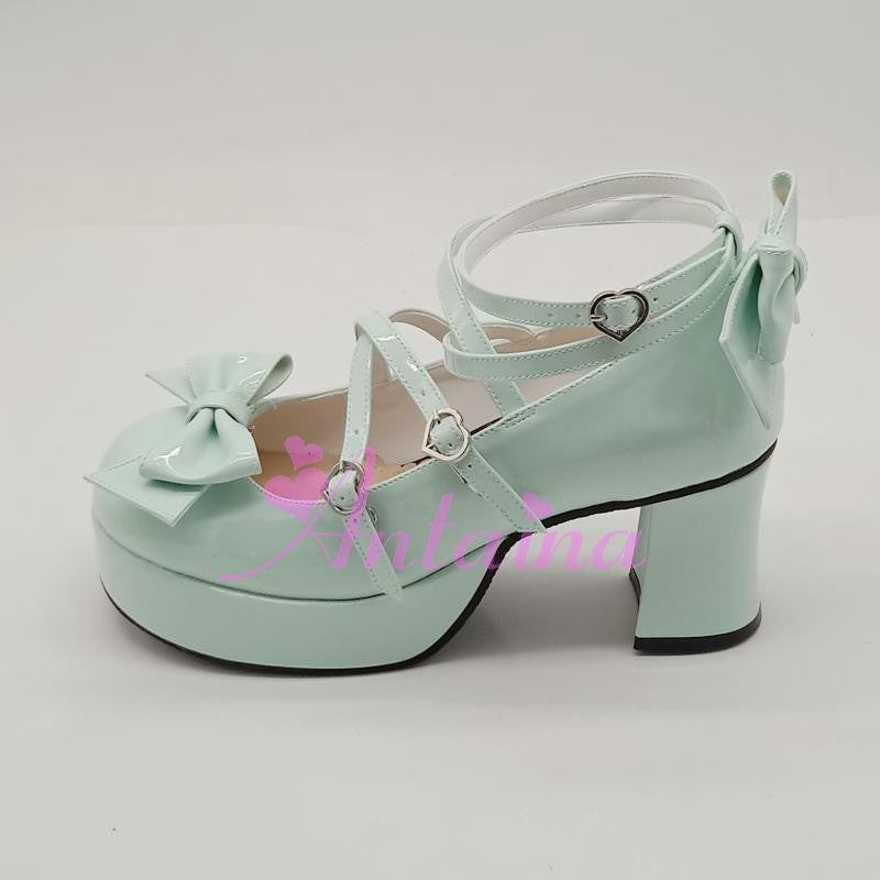 Antaina - Popular Japanese Lolita Bow Strap Multiple Colors